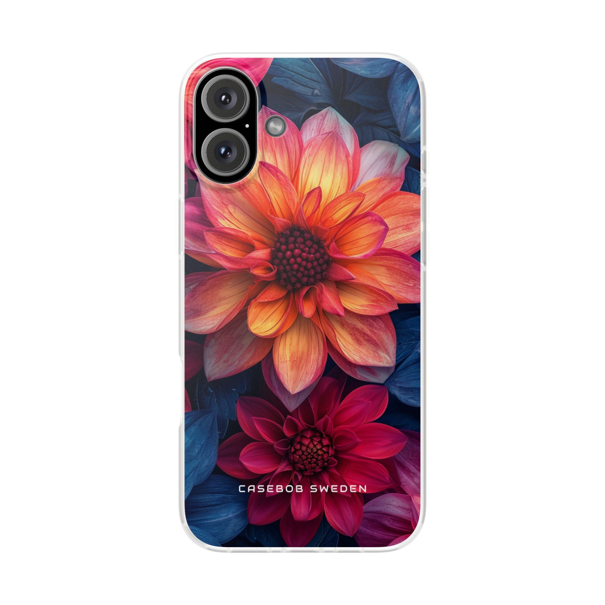 Fiery Bloom Harmony iPhone 16 - Flexi Phone Case