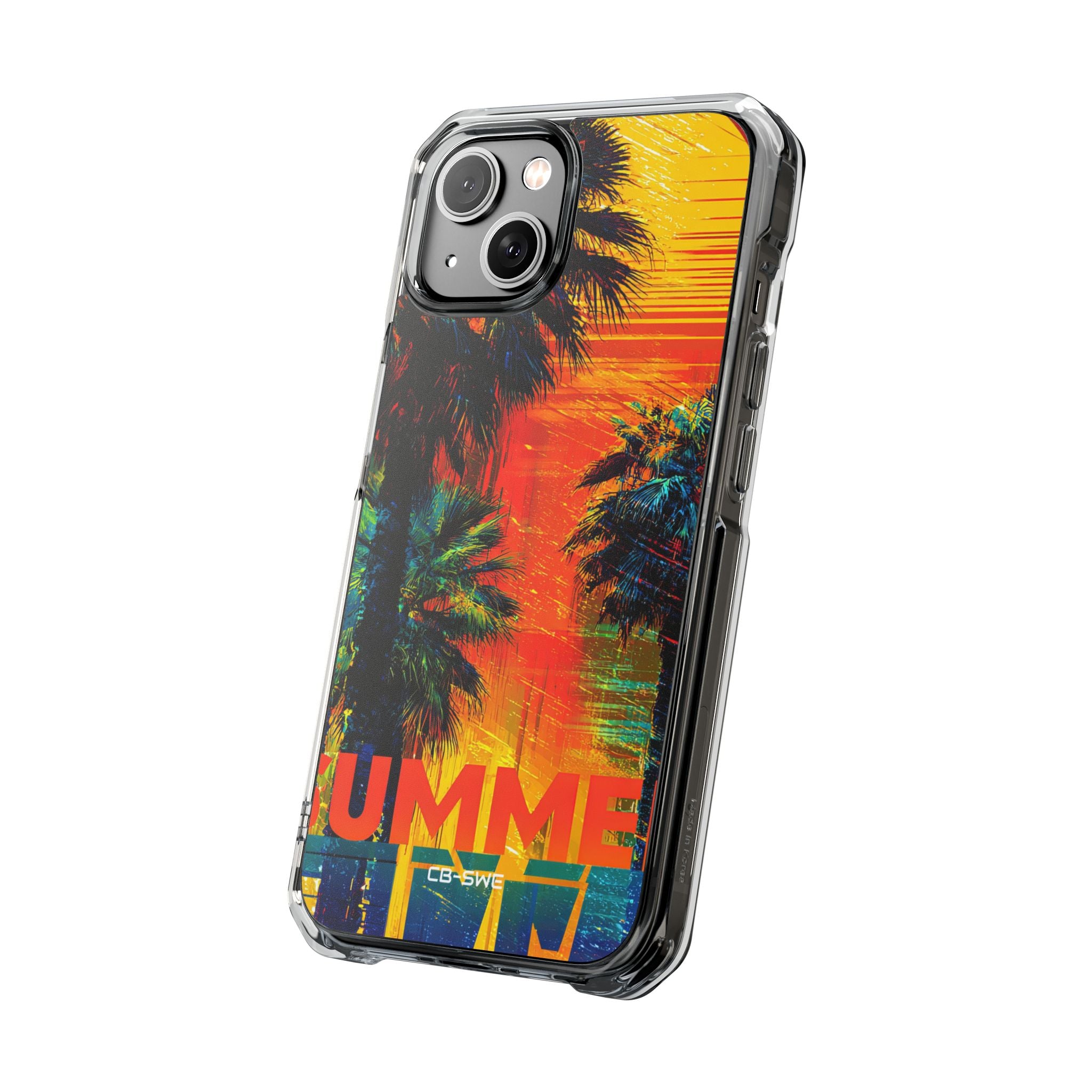 Summer Sunset Palms iPhone Case - Impact