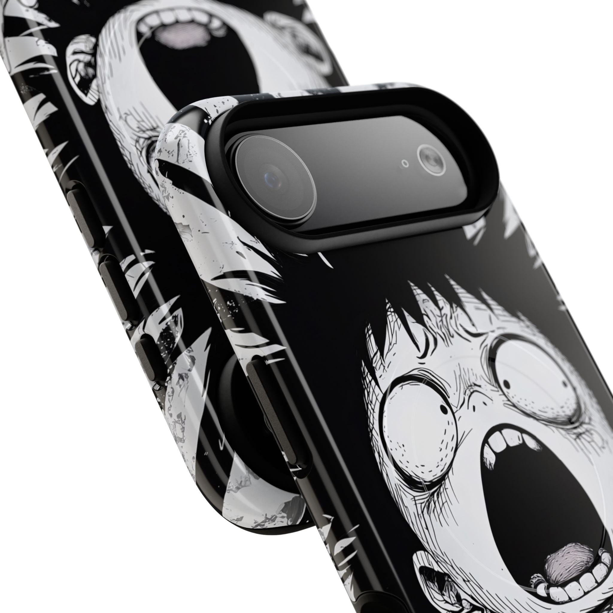 Screaming Stripes iPhone 17 Air Case - Tough+