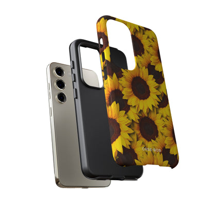 Sunflower Glow Samsung S23 Case - Tough