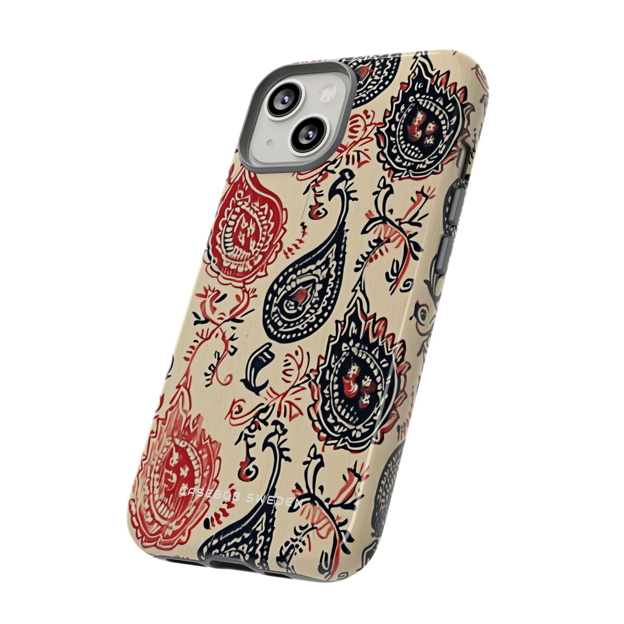 Vintage Paisley Elegance iPhone 14 - Tough Phone Case