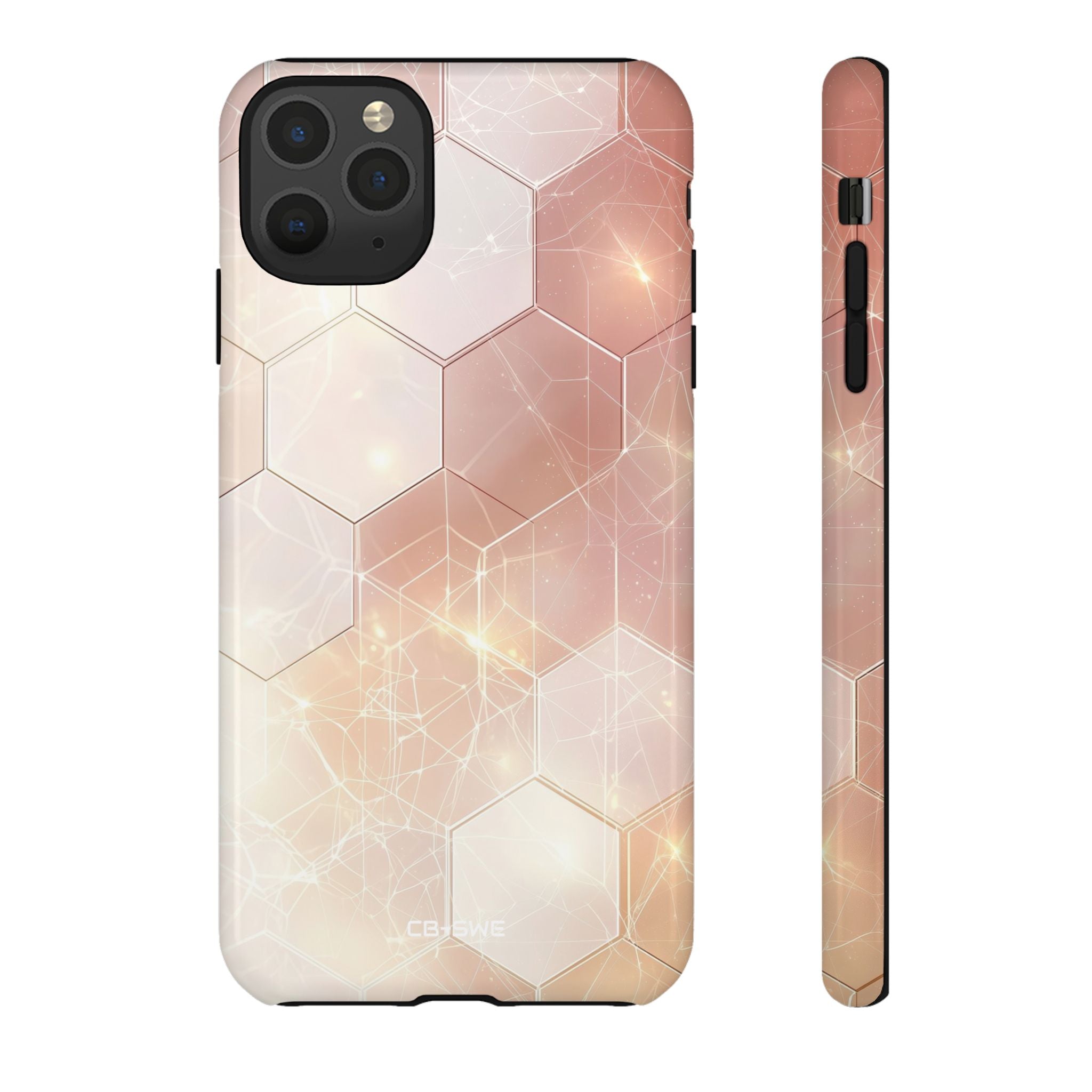 Hexagons Reflect Light - iPhone Case
