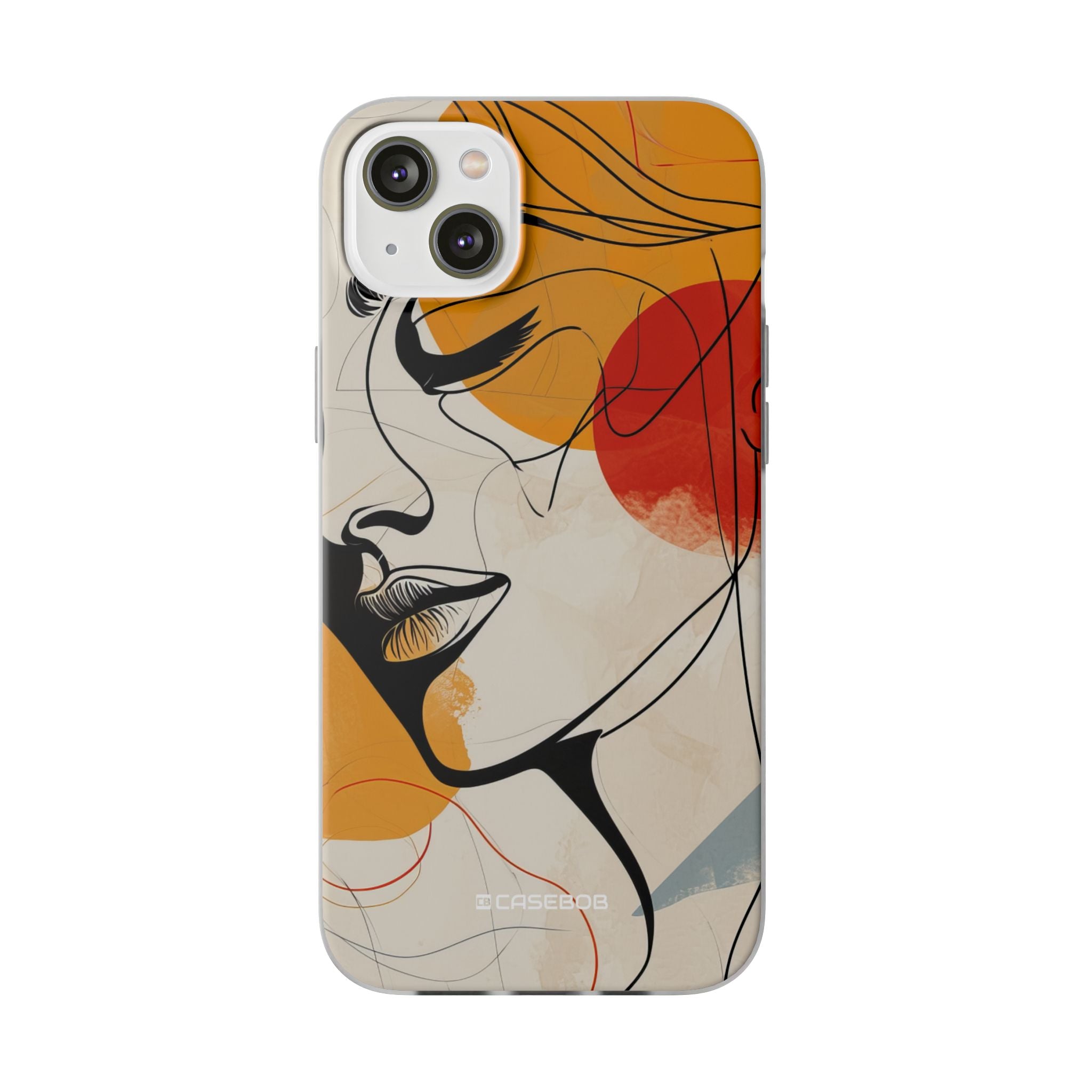 Contemplative Warmth | Flexible Phone Case for iPhone