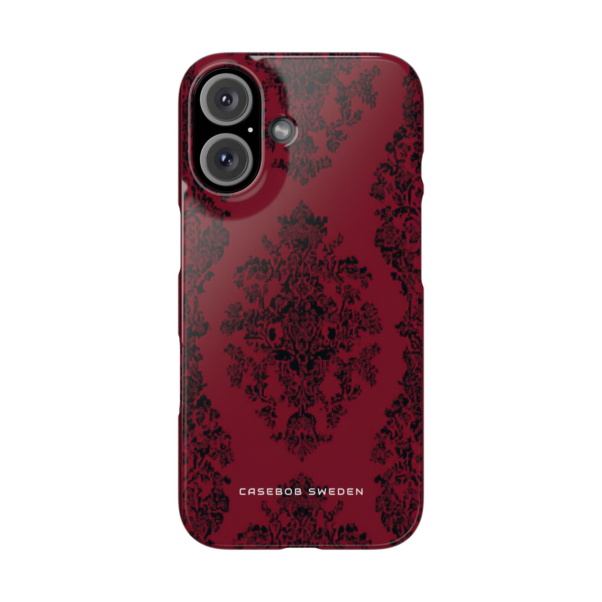 Gothic Crimson Elegance iPhone 16 - Schlanke Handyhülle