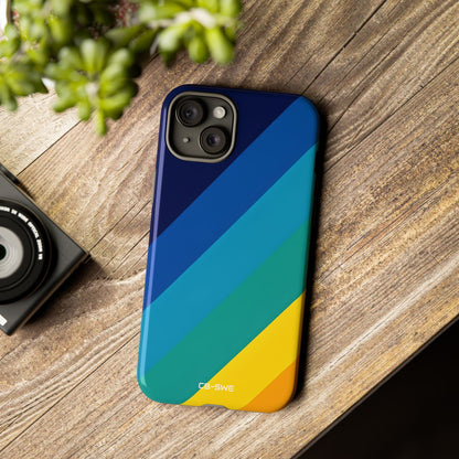 Diagonal Color Spectrum - iPhone Case