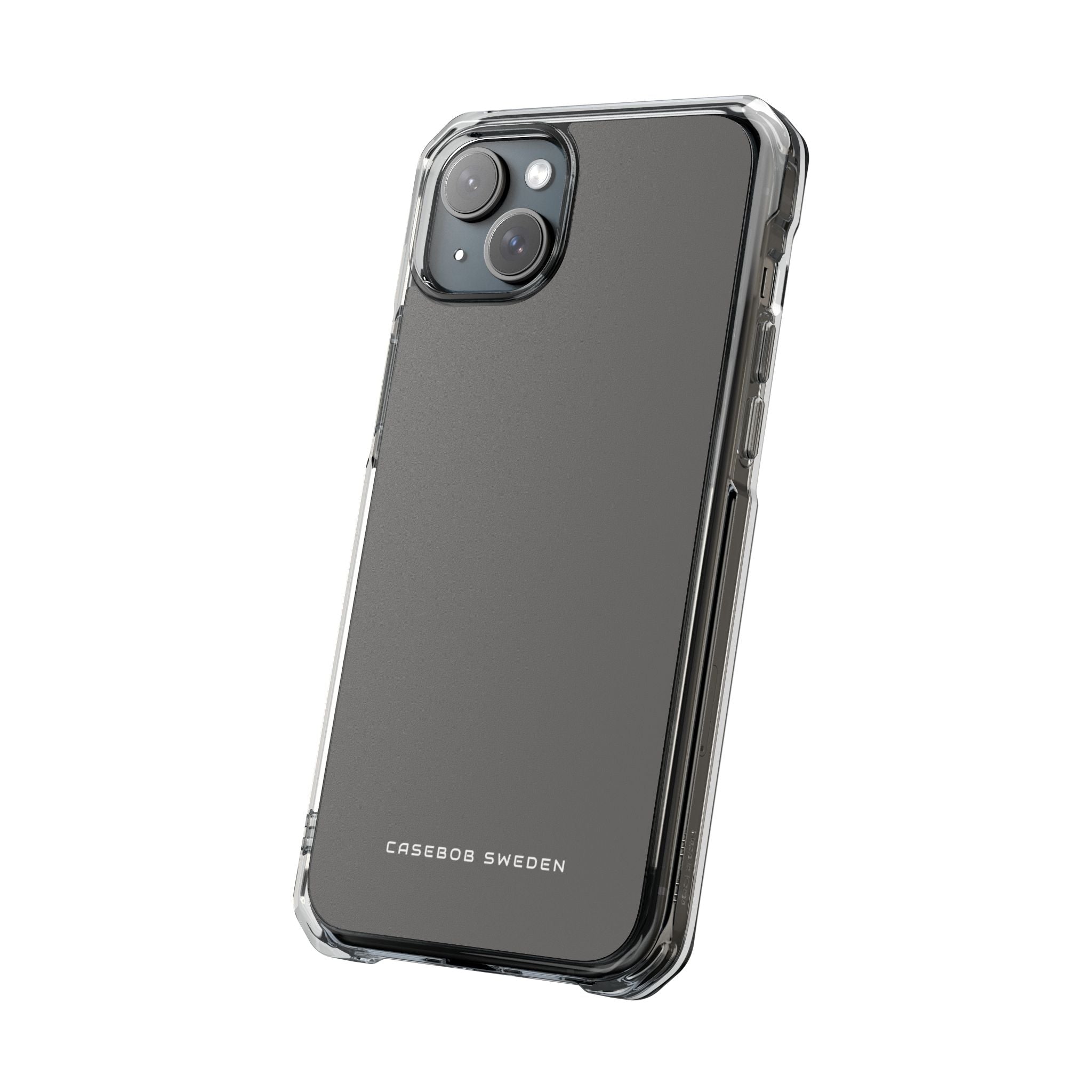 Dim Gray iPhone 15 - Clear Impact Phone Case