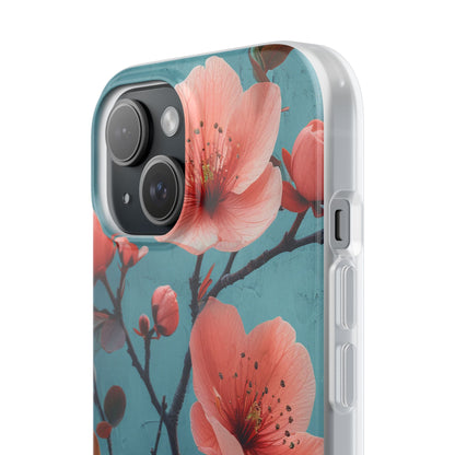 Floral Harmony Burst iPhone 15 - Flexi Phone Case