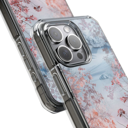 Floral Serenity Case - Clear Impact iPhone 15 Phone Case