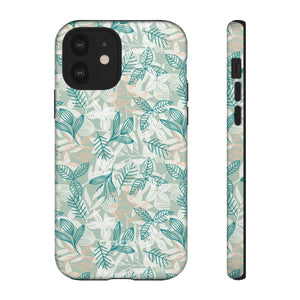 Light Green Leaf - Protective Phone Case