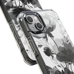 Botanical Elegance - Phone Case for iPhone (Clear Impact - Magnetic)