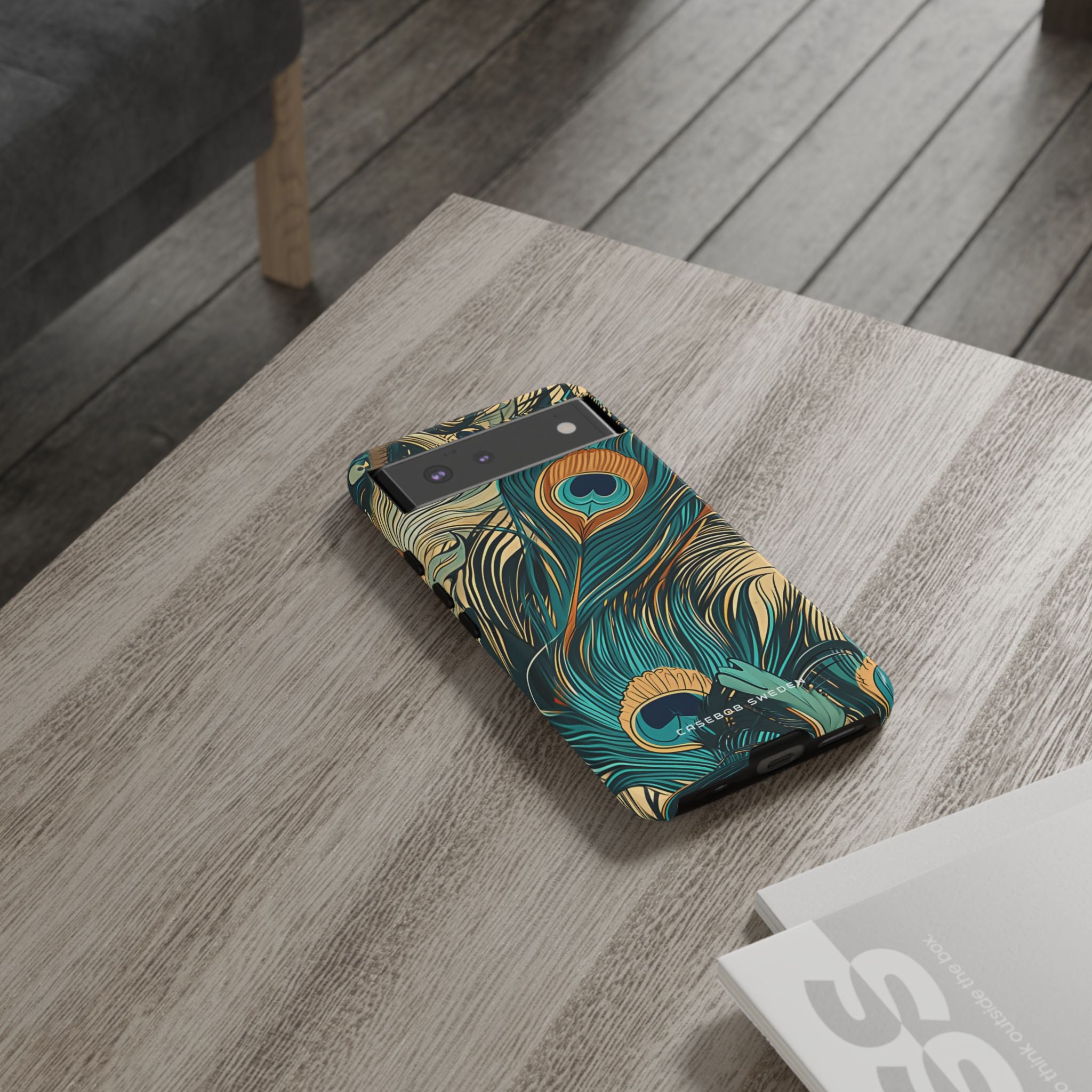 Art Nouveau Peacock Elegance Google Pixel 6 - Tough Phone Case