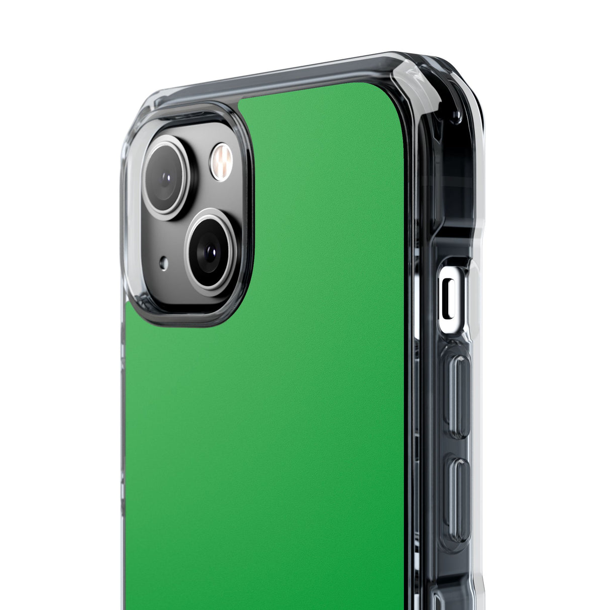 Pantone Green | Handyhülle für iPhone (Clear Impact Case – magnetisch)