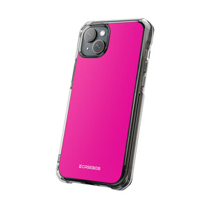 Hollywood Cerise | Handyhülle für iPhone (Clear Impact Case – magnetisch) 