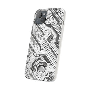 Techno Circuitry | Flexible Phone Case for iPhone