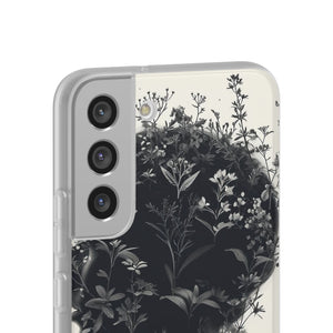 Botanical Silhouette Essence | Flexible Phone Case for Samsung Galaxy