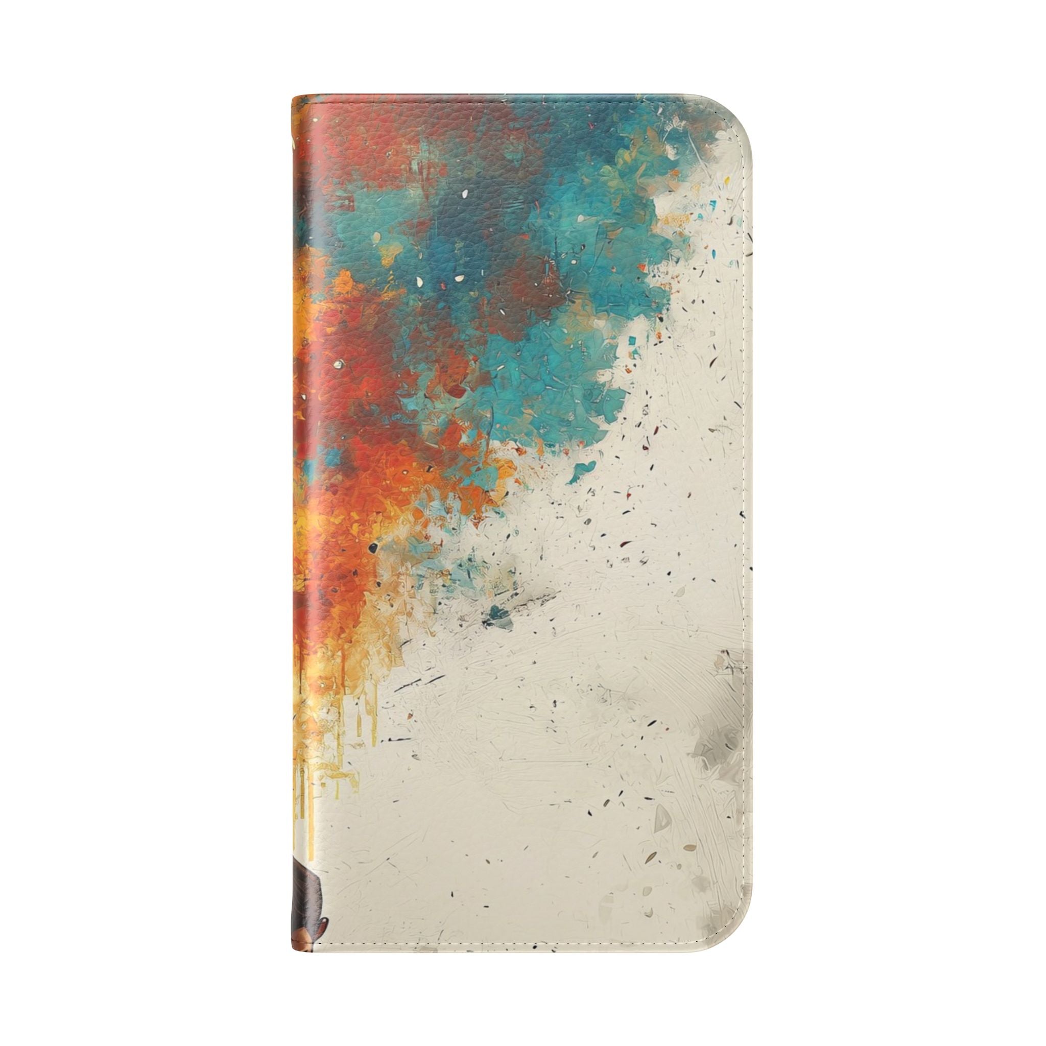 Meditative Ember - iPhone 15 Pro Max Case - Wallet