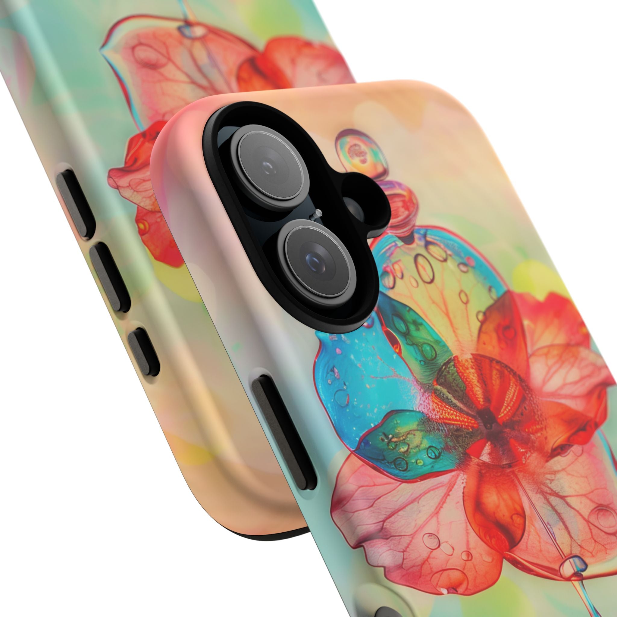 Ethereal Glass Flower iPhone 16 - Tough Phone Case