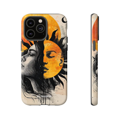 Sunlit Duality | Protective Phone Case for iPhone