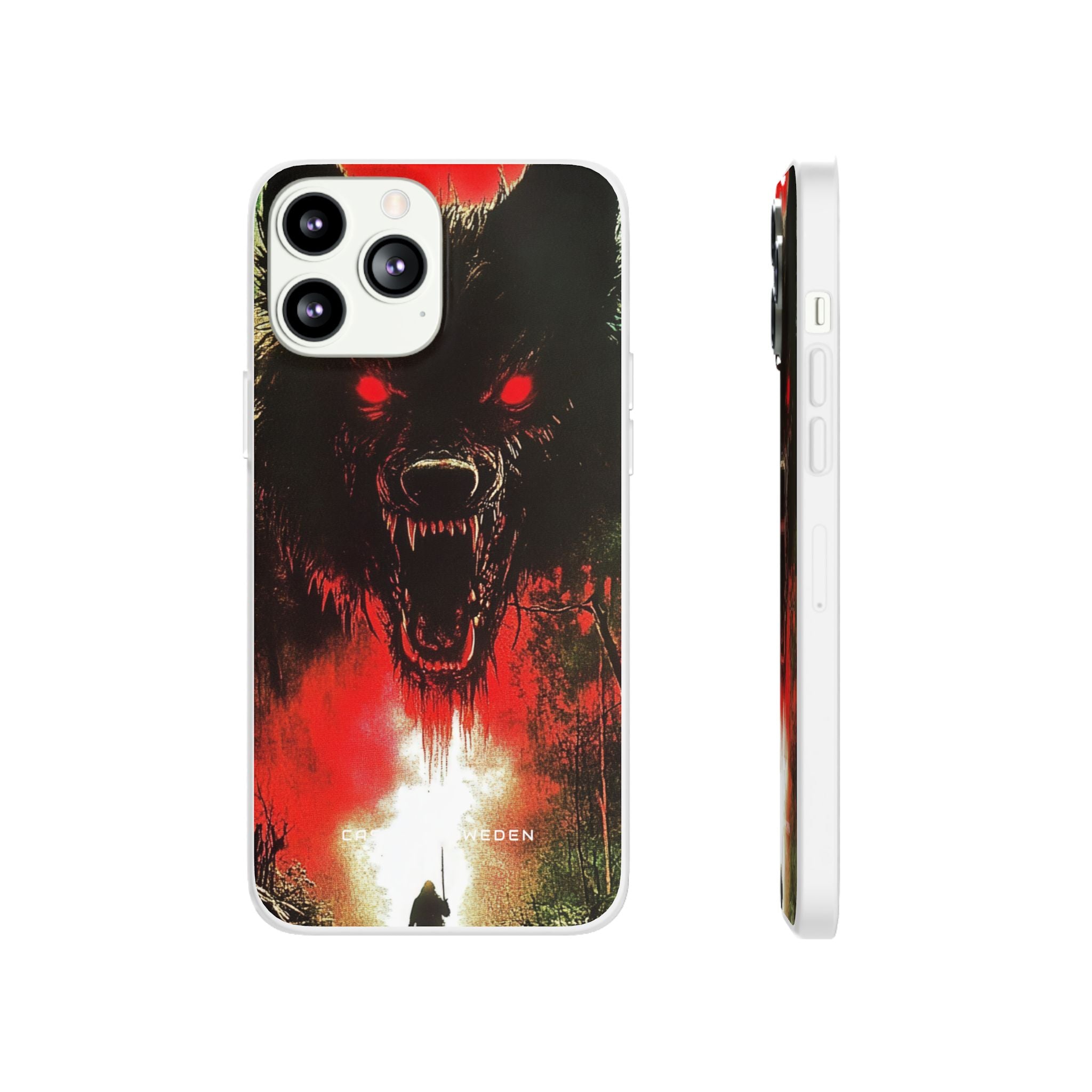 Bloodmoon Wolf's Lament iPhone 13 - Flexi Phone Case