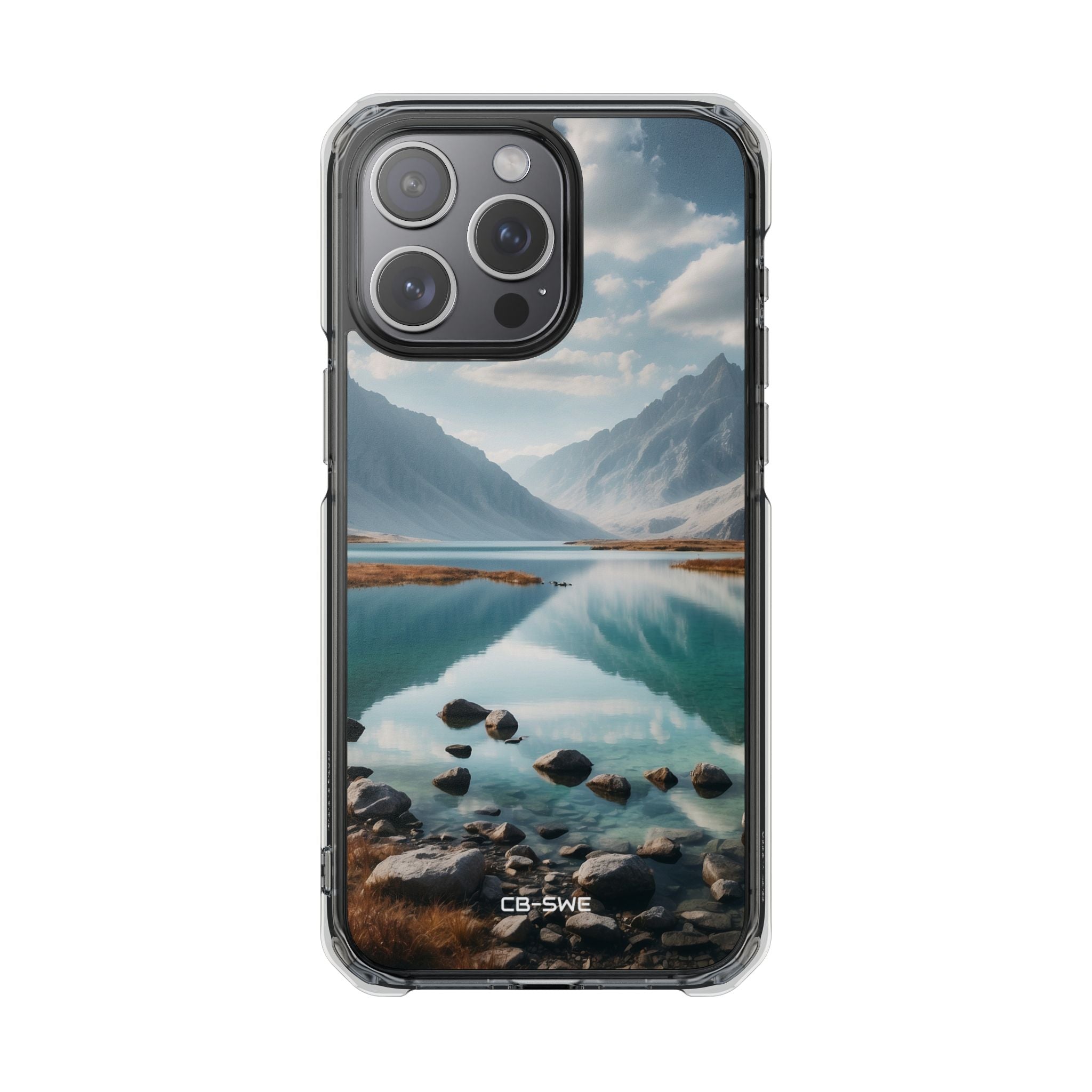 Mountain Reflections Swim iPhone Case - Impact