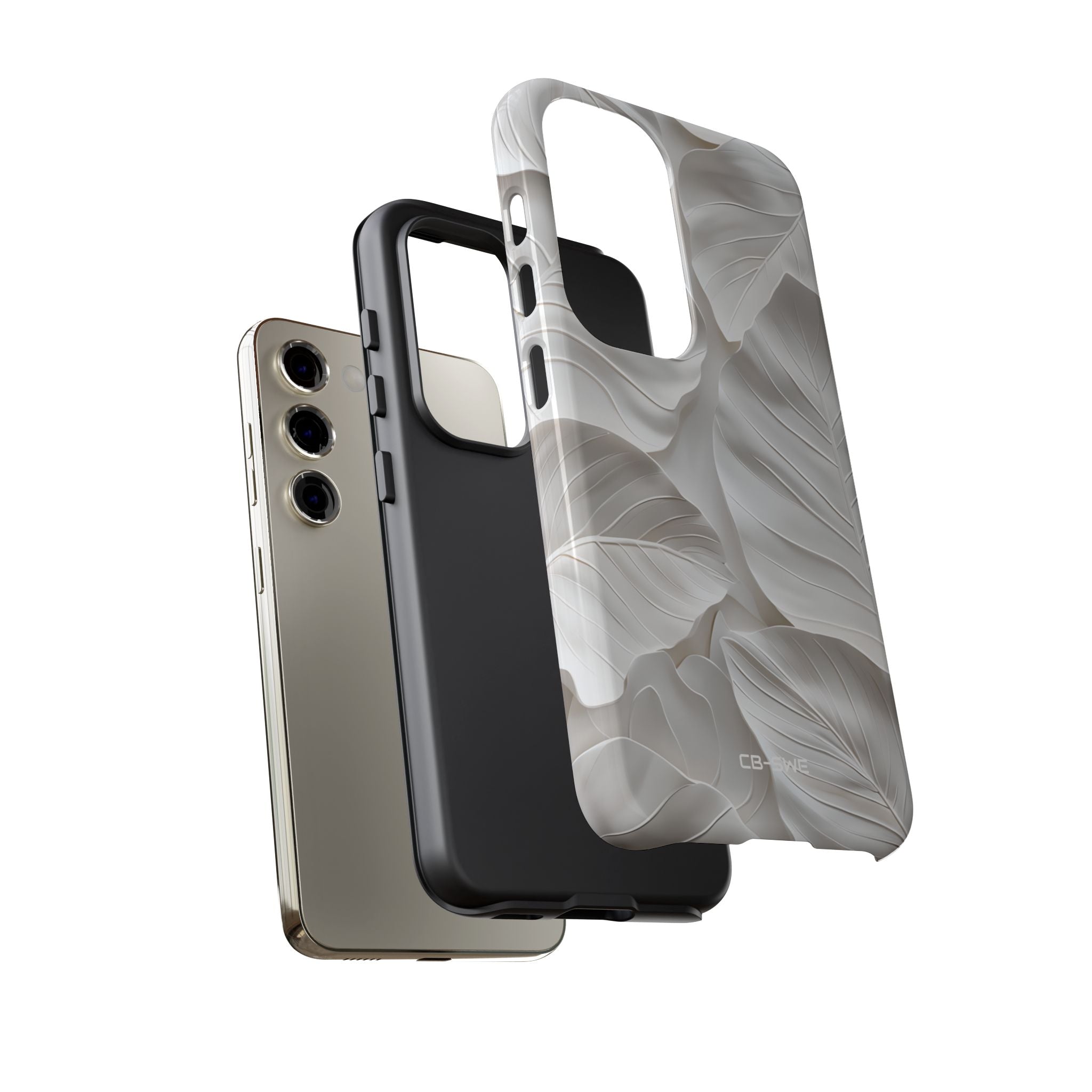 Elegant Leaf Relief - Samsung Case