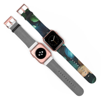 Teal Bloom - Watch Band