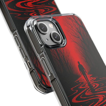 Red Path Mystery iPhone Case - Impact