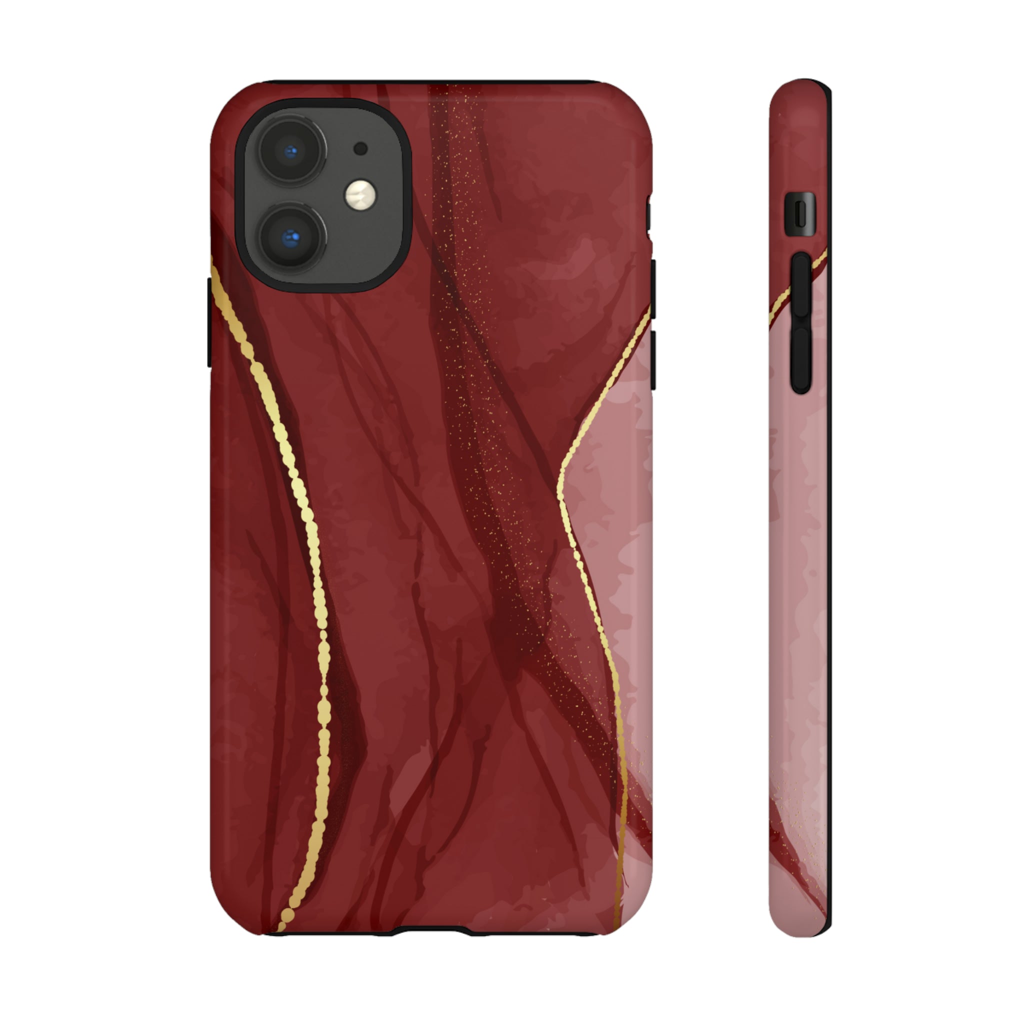 Dark Red - Protective Phone Case