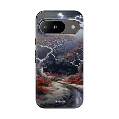 Sunlit Gnarled Forest - Google Pixel Case