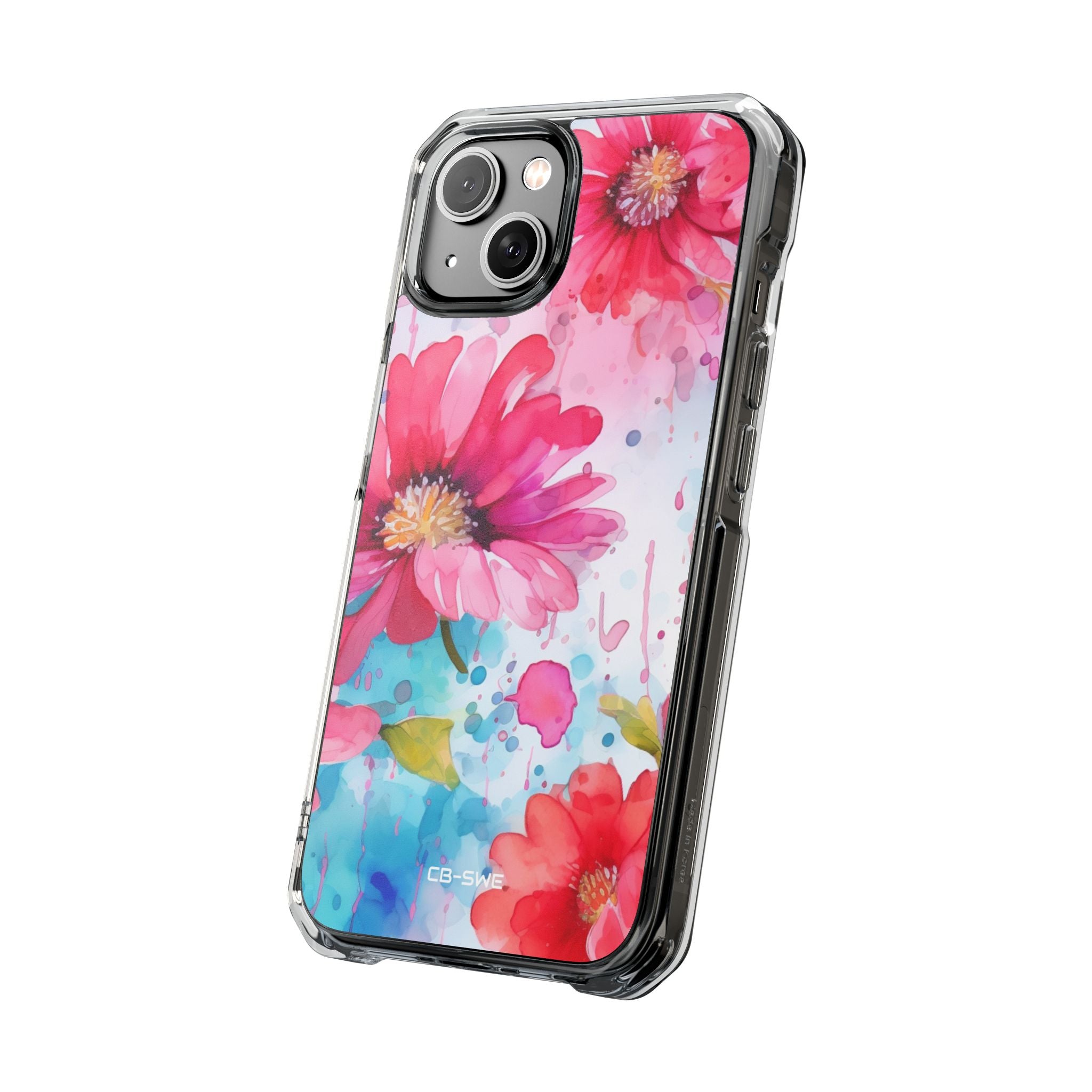 Vibrant Floral Dance iPhone Case - Impact