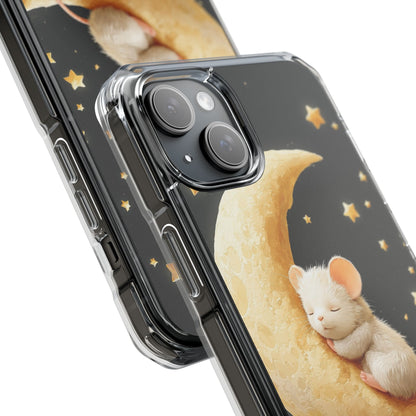 Moon Cradles Mouse iPhone Case - Impact