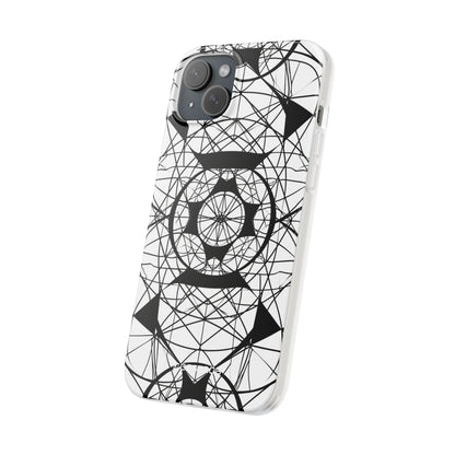 Geometric Hypnosis | Flexible Phone Case for iPhone