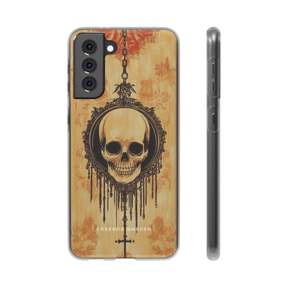 Gothic Skull Elegance Samsung S21 - Flexi Phone Case