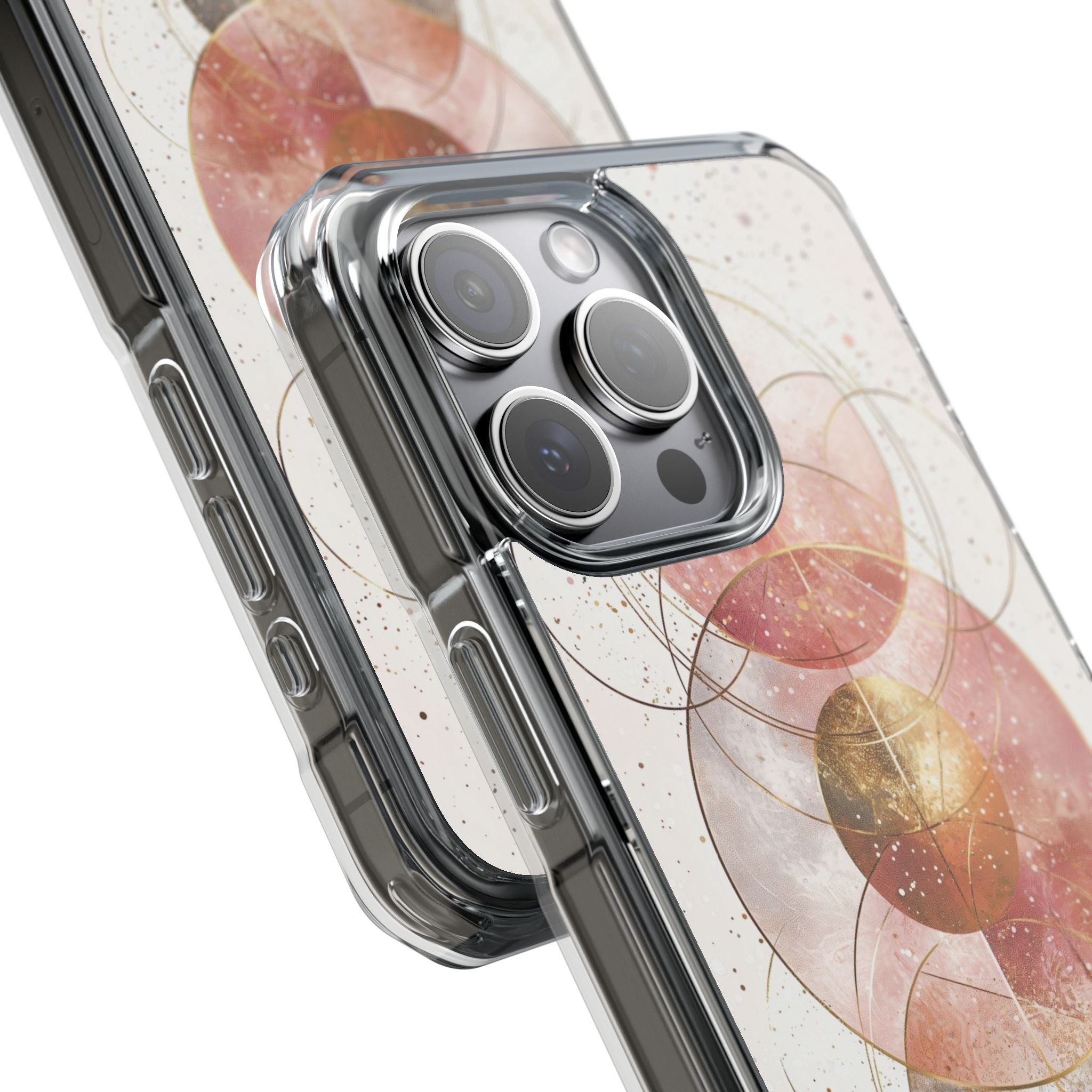 Circle Envelops Light iPhone Case - Impact
