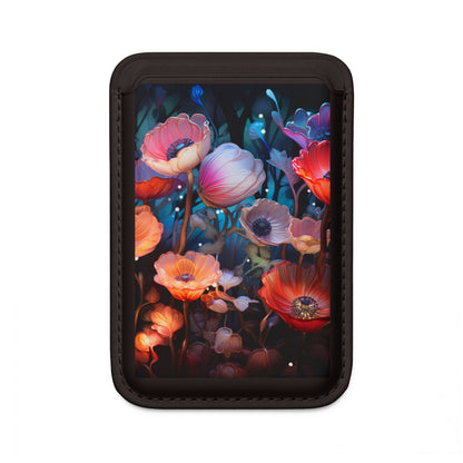 Glowing Petals Wallet – MagSafe Ready