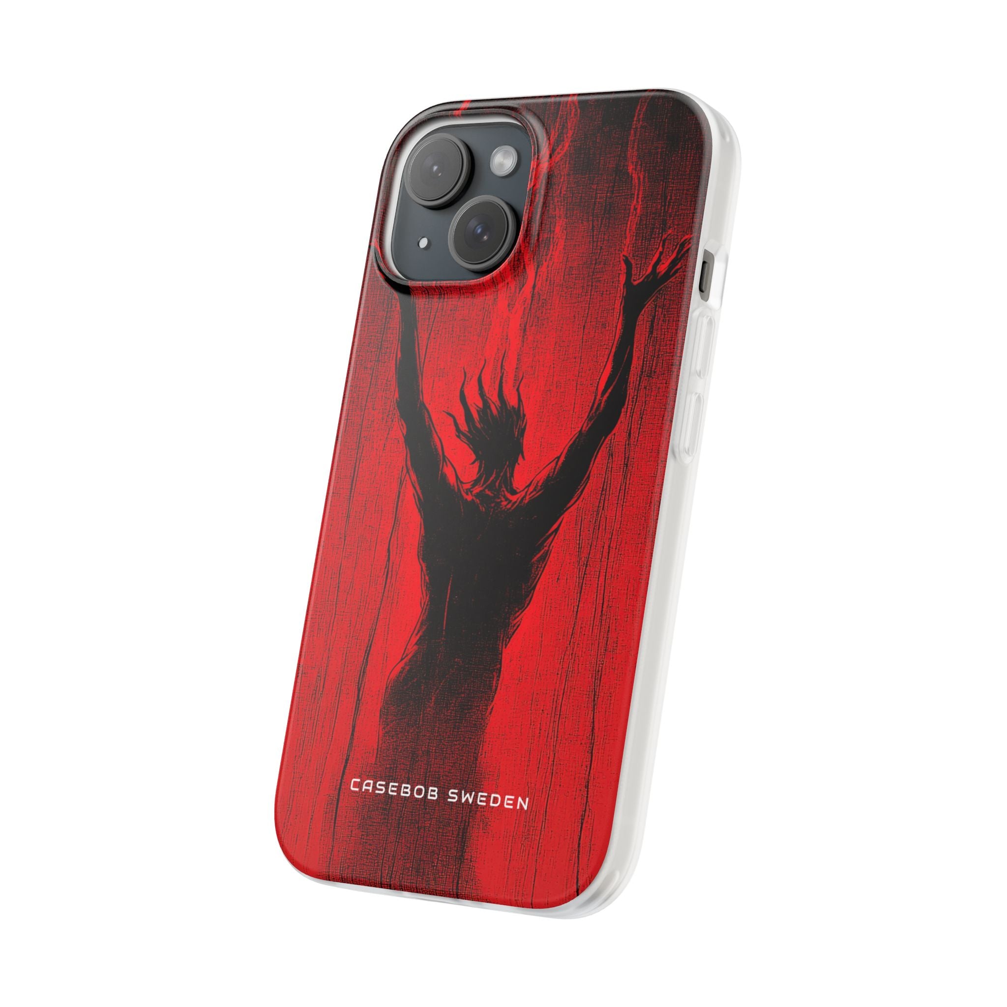 Crimson Despair iPhone 15 - Flexi Phone Case