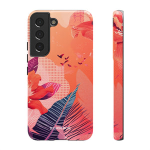 Living Coral Design | Handyhülle für Samsung (Schutzhülle)