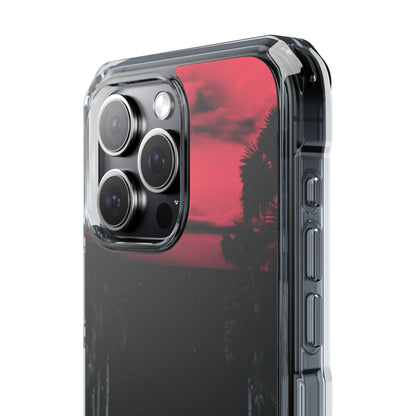 Retro Futuristic Nightscape iPhone Case - Impact