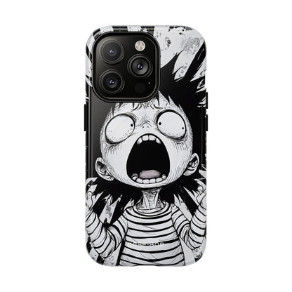Screaming Stripes iPhone 14 Pro Case - Tough+