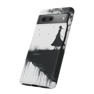 Solitary Serenity | Protective Phone Case for Google Pixel