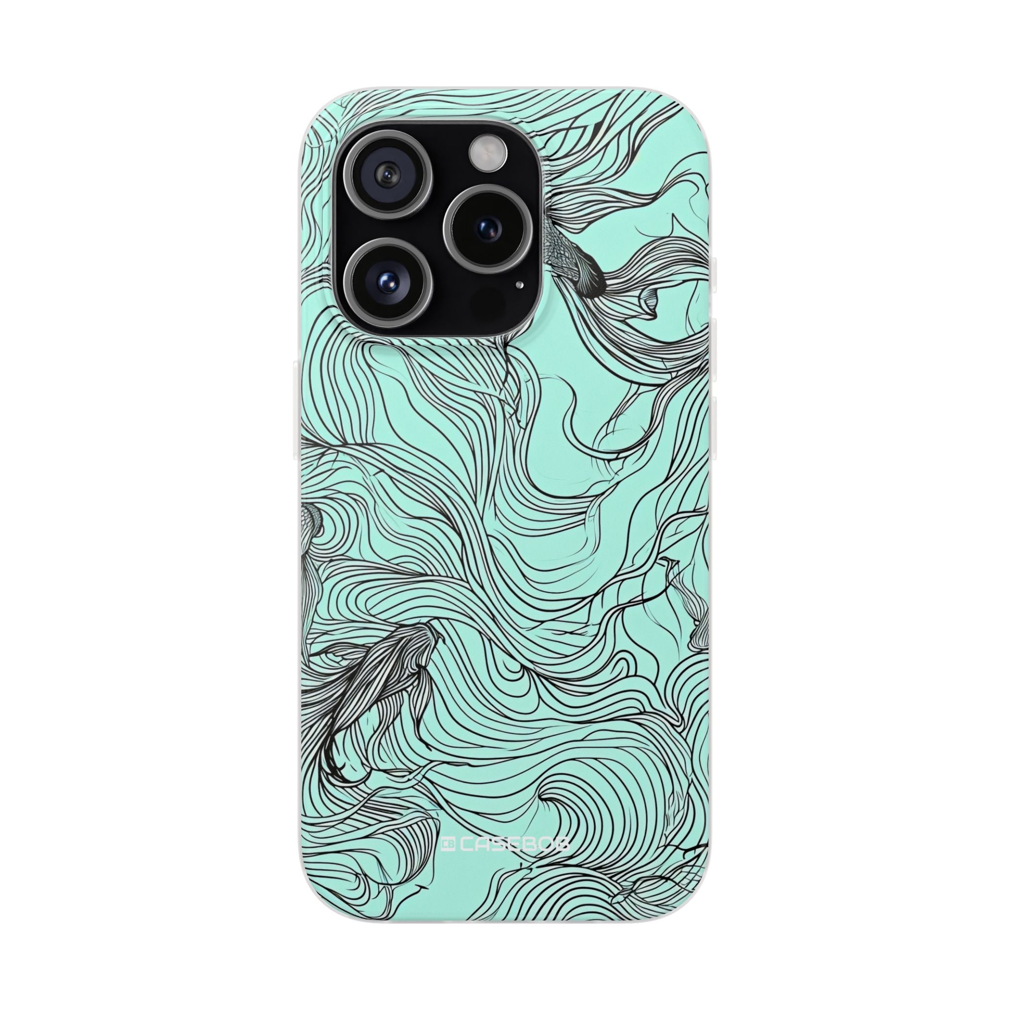 Aqua Serenity | Flexible Phone Case for iPhone