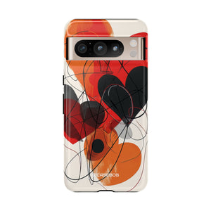 Fiery Hearts | Protective Phone Case for Google Pixel