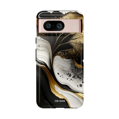 Gold Swirl Elegance - Google Pixel Case