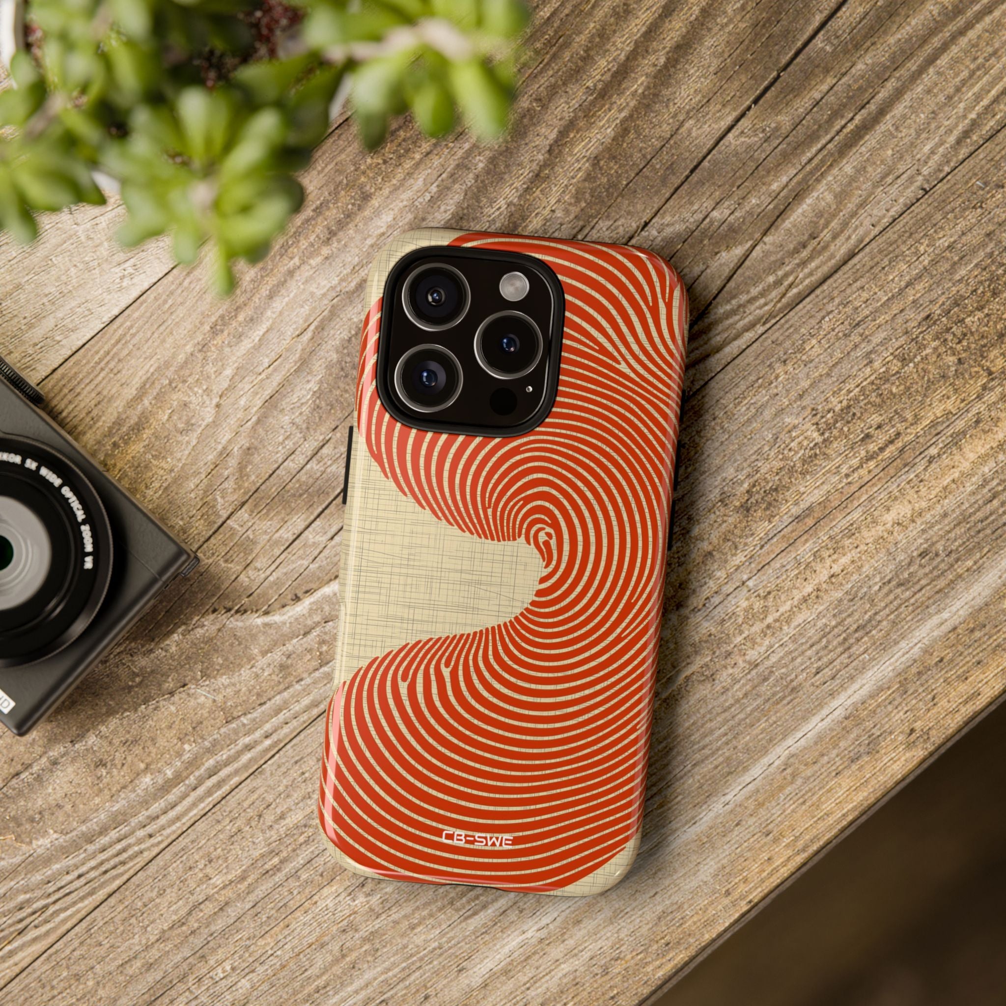 Warm Curves Dance - iPhone Case