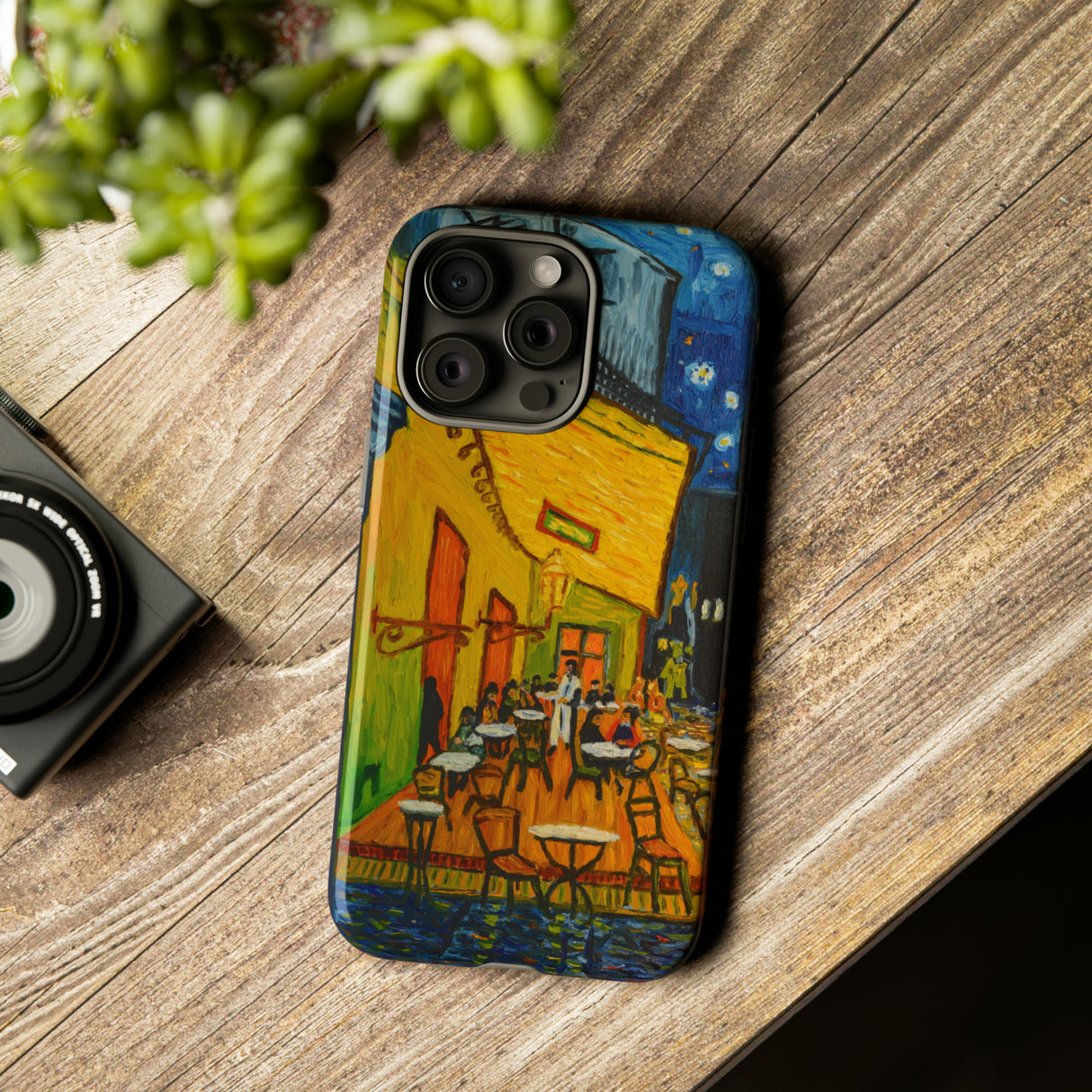 Vincent Van Gogh - Cafe Terrace - Protective Phone Case