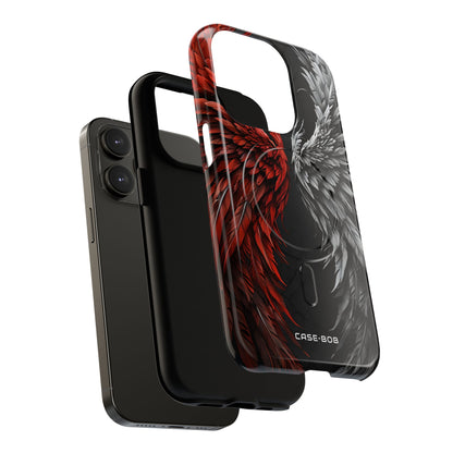 Crimson White Wings iPhone 14 Pro Case - Tough+