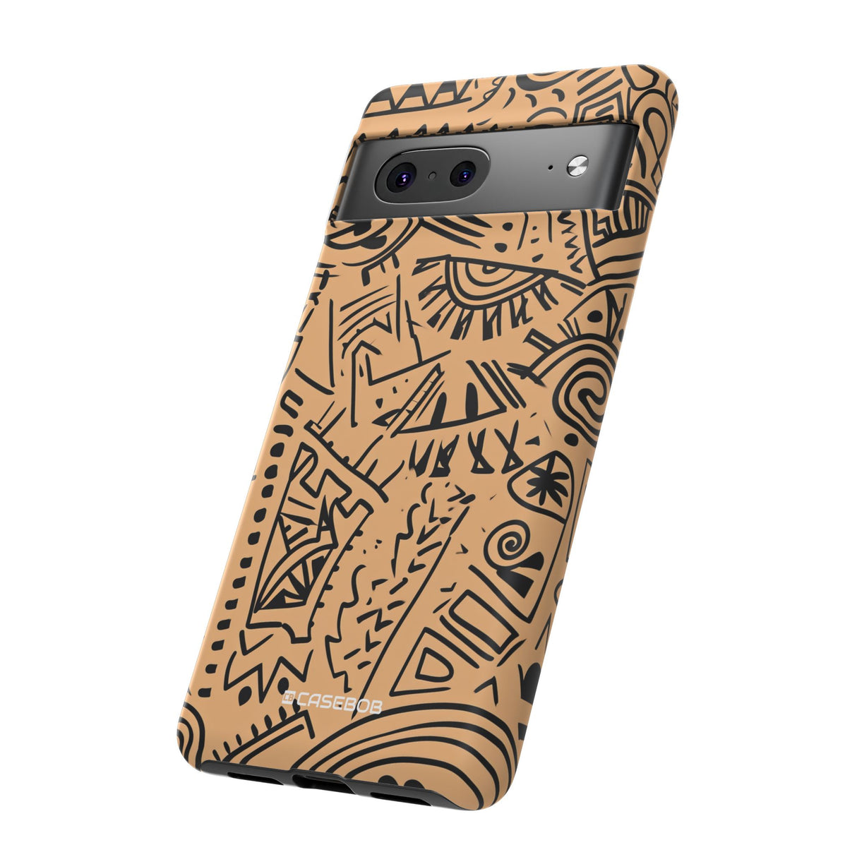 Mystic Tribal Geometry | Protective Phone Case for Google Pixel