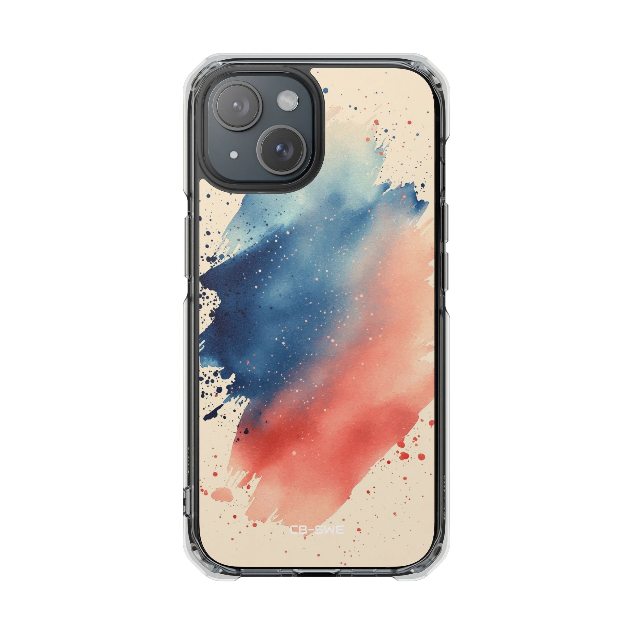 Coral Waves Flow iPhone Case - Impact