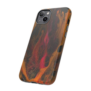 Bon Fire Ink Art iPhone Case (Protective) Phone Case