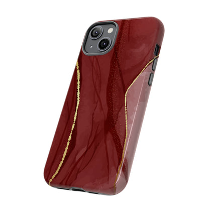 Dark Red - Protective Phone Case